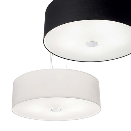 Hängeleuchte Woody Sp5 Weiß und schwarze Version für stilvolle Beleuchtung. Ideal für modernen Raum.