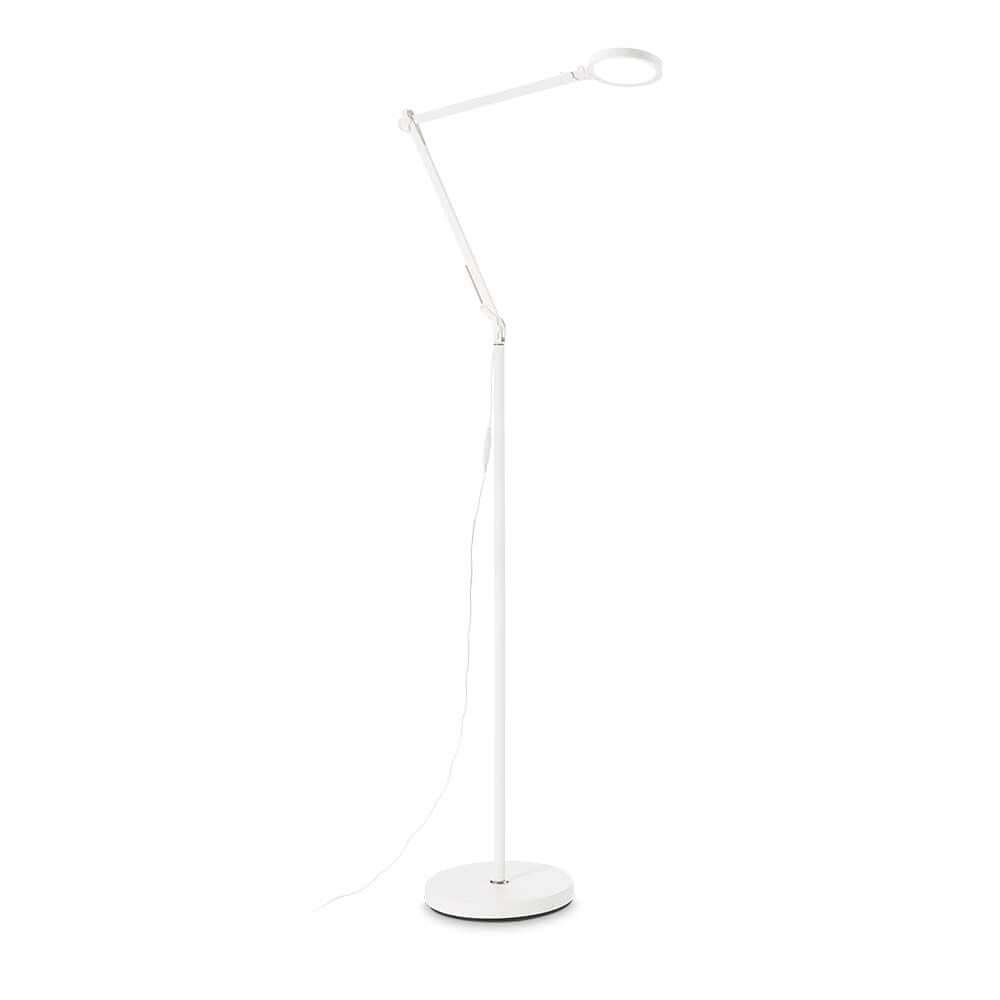 LED Futura Stehleuchte 145cm Weiß in modernem Weiß, ideal für stilvolle Beleuchtung und funktionale Akzente.