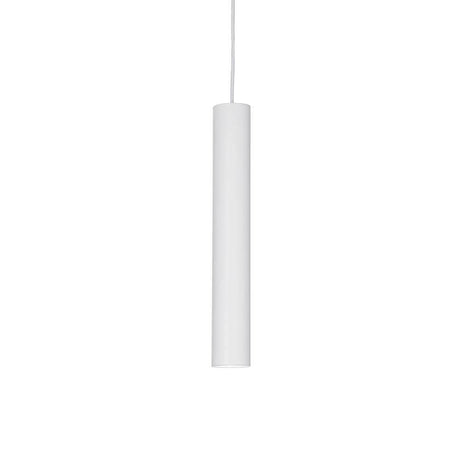 LED Tube Small White pendant light – an elegant and modern luminaire in the shape of a slim white tube.