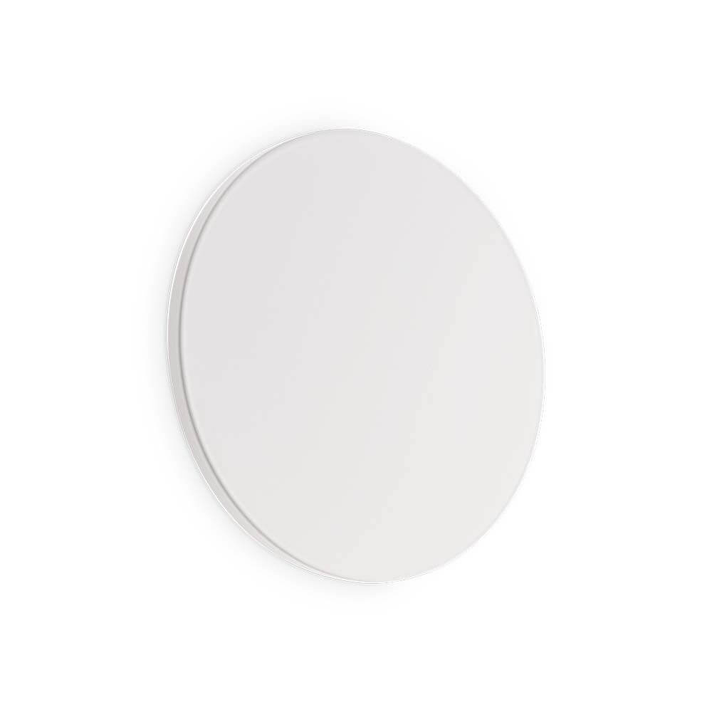 LED Wandleuchte Cover Rund Groß Weiß