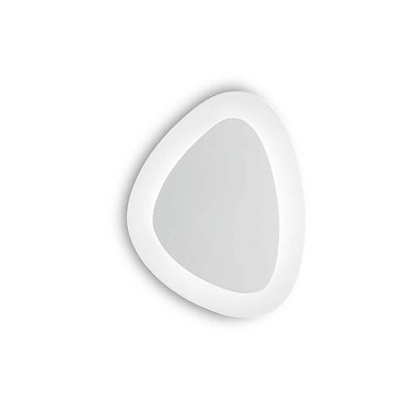 LED Wandleuchte Gingle Klein Weiß in modernem Design, elegant und zeitlos für jeden Raum.