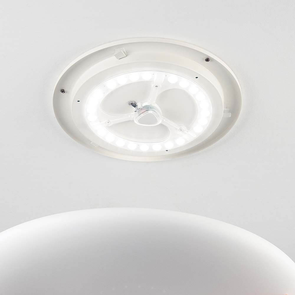 Level LED Deckenleuchte Weiß - moderne Deckenbeleuchtung mit energieeffizienten LEDs in Weiß.