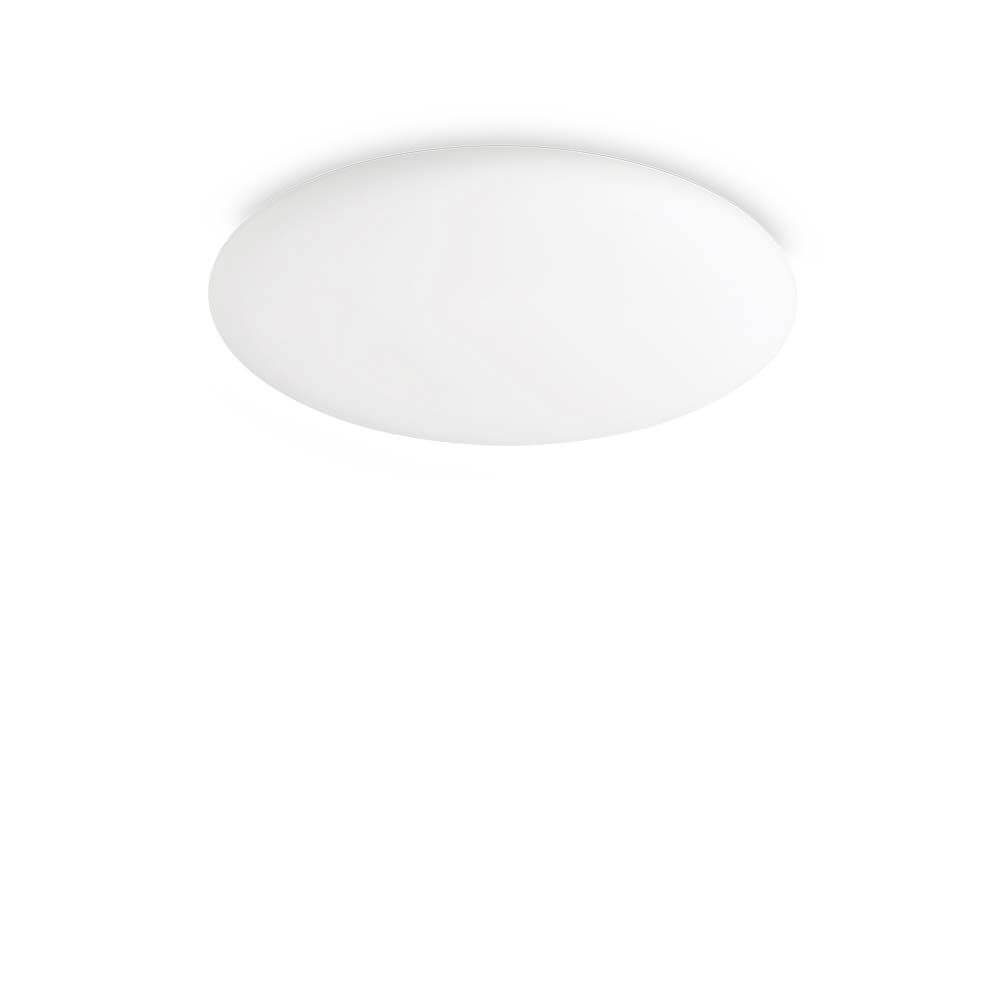 Level LED Deckenleuchte Weiß – elegante, runde Deckenlampe in Weiß für moderne Innenräume.