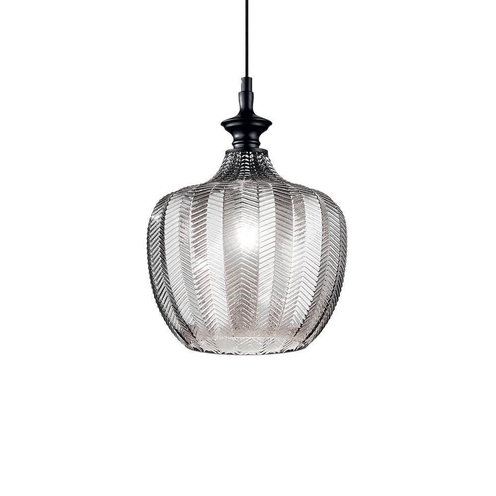 Lord Glas-Pendelleuchte mit elegantem Design und facettiertem Glas für stilvolle Innenräume.