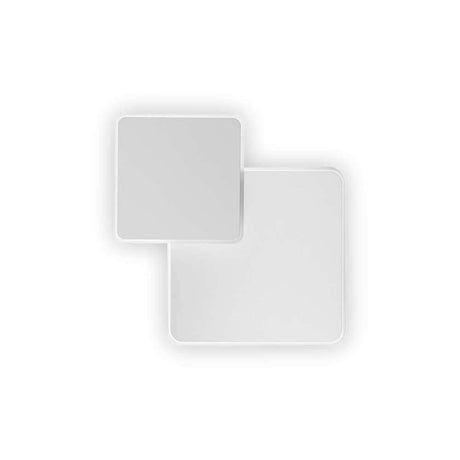 Pouche LED Wandleuchte Square moderne quadratische LED-Wandleuchte in Weiß