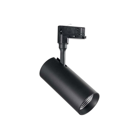 Track light Smile 20W Cri80 36 4000K Black, elegant black ceiling light for stylish room lighting.