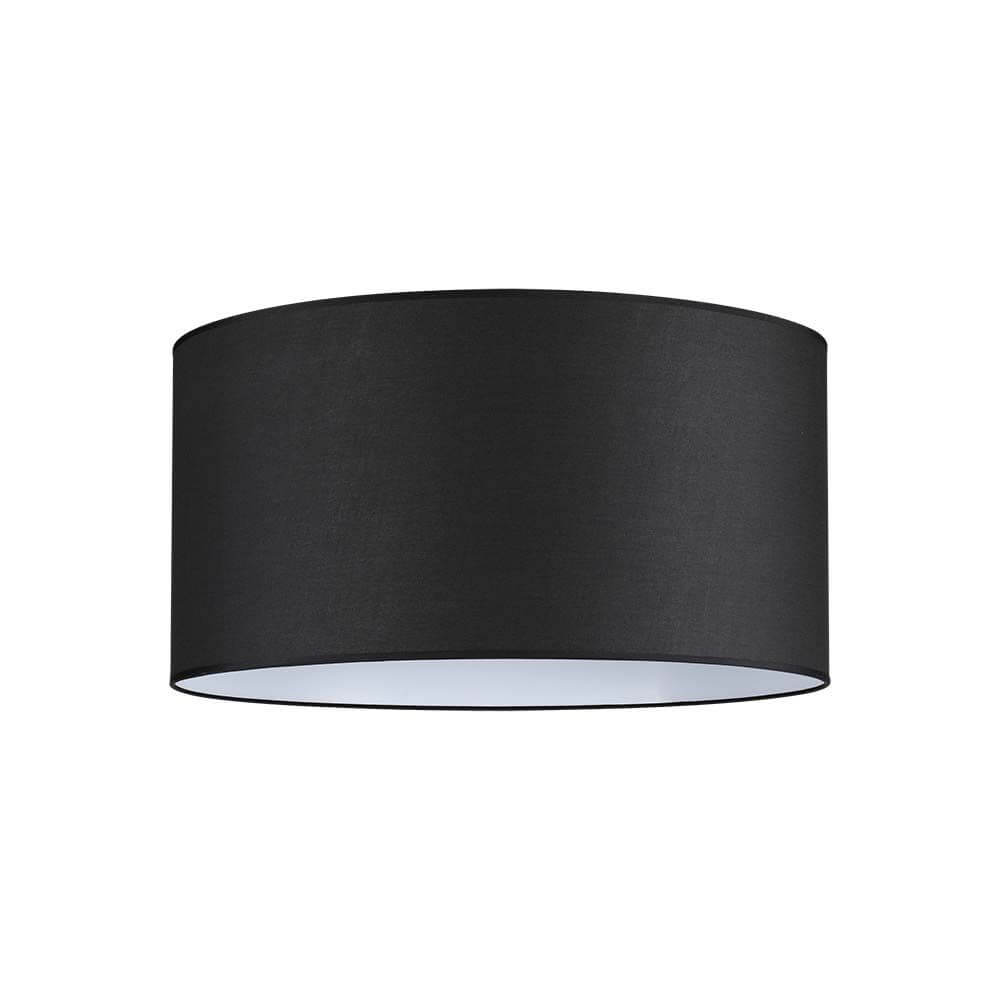 Set Up Lampenschirm in elegantem Schwarz, ideal für verschiedene Einrichtungsstile.