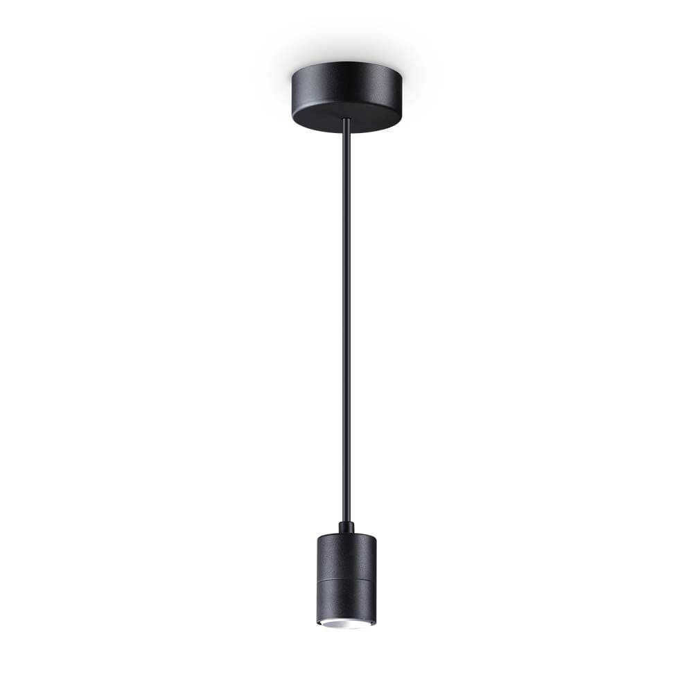 Set Up Pendellampe in modernem Design mit schwarzem Lampenschirm, ideal für stilvolle Innenräume.