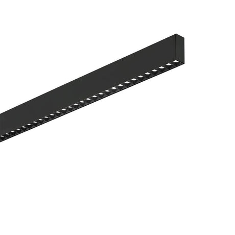 Steel LED Deckenleuchte Accent in modernem Design mit elegantem Schwarzfinish.