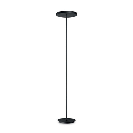 Moderne Stehleuchte Colonna Pt4 Schwarz mit schlankem Design und eleganter Oberfläche.