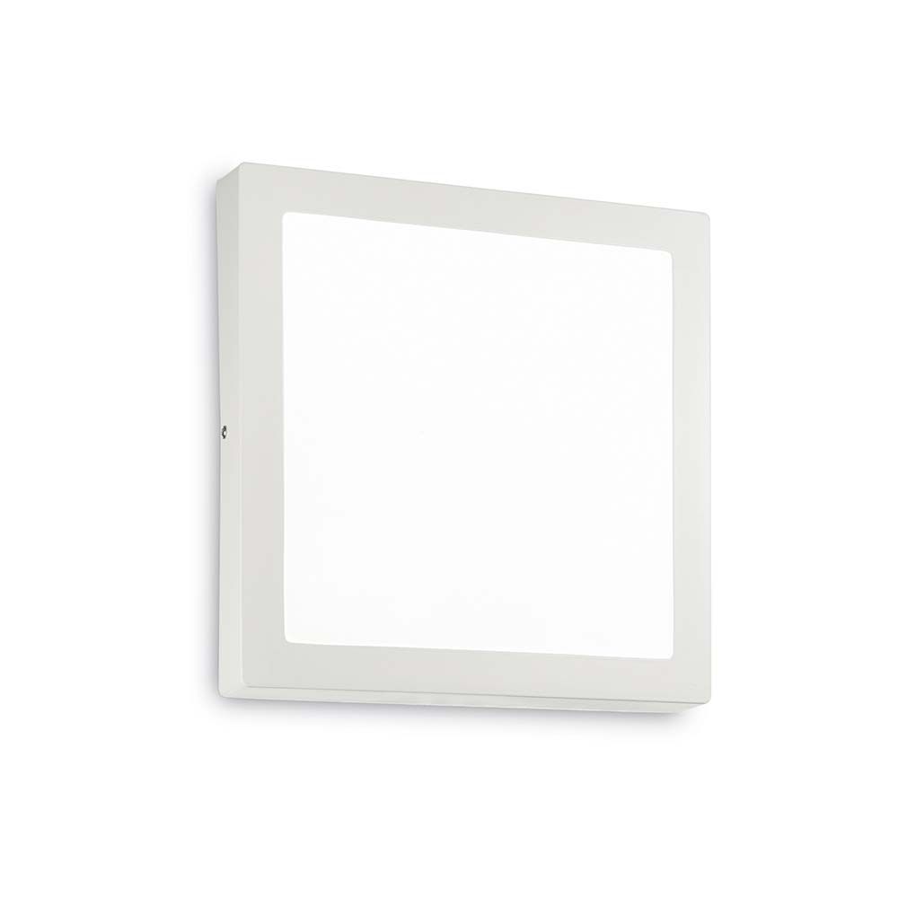 Wandleuchte Universal 24W Square Weiß – quadratische Wandlampe in Weiß für modernisierte Beleuchtung.