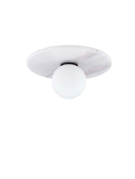 Idor taklampa Ø 30 cm G9 marmor