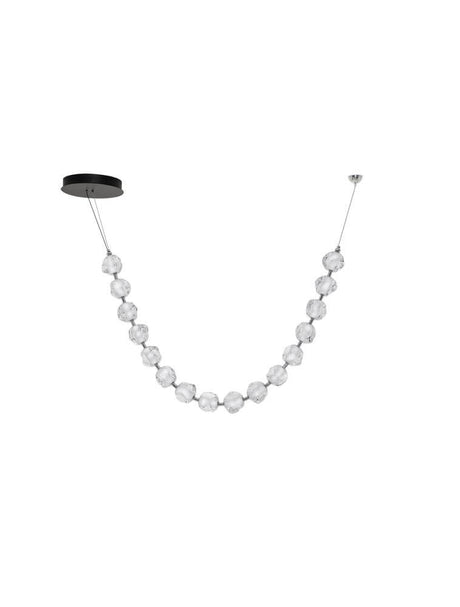 Ifos LED Deckenleuchte 16-flammig 3000K Schwarz, Chrom