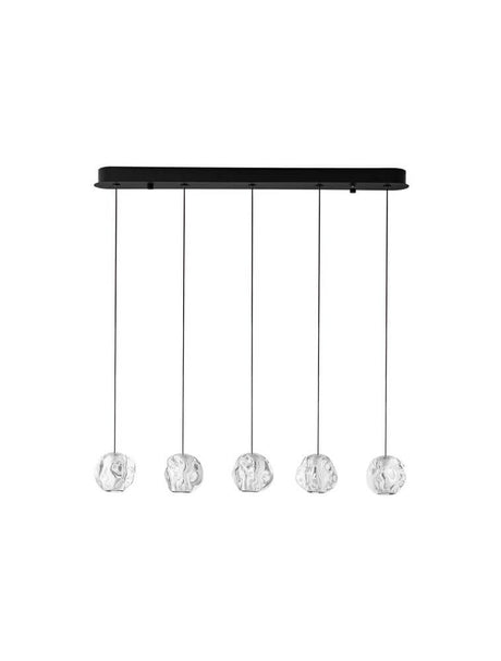 Barra della lampada a sospensione LED IFOS 62 cm 5-FAME 3000K NERA
