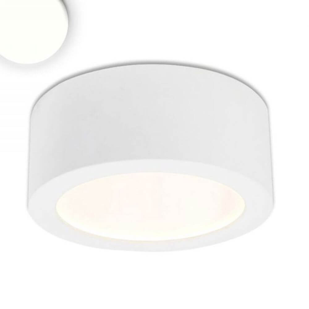 Indirektes Aufbau LED-Panel 350lm Ø 10,5cm Neutralweiß in modernem Design, ideal für helle Beleuchtung.