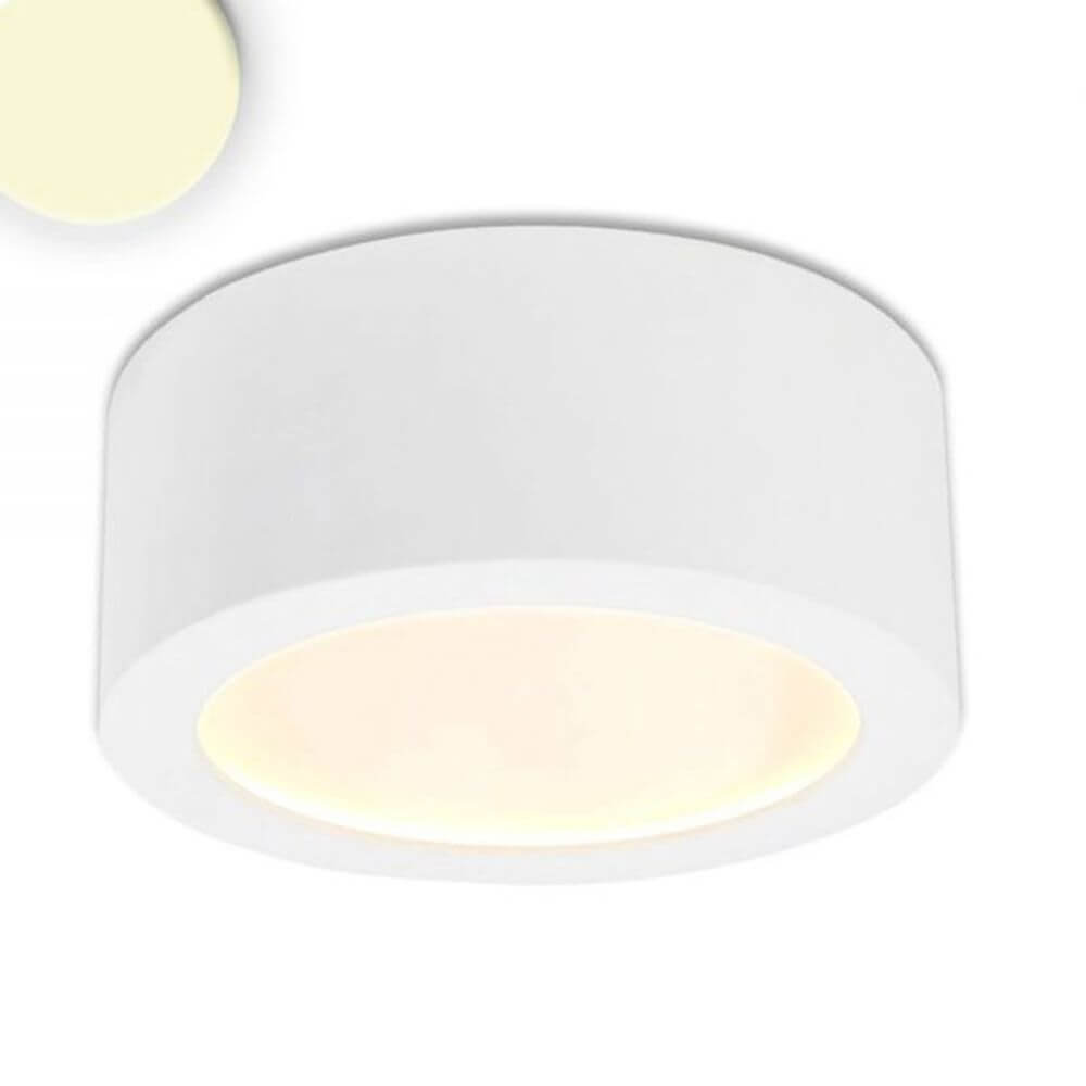 Indirektes Aufbau LED-Panel 300lm Ø 10,5cm Warmweiß mit modernem Design und heller Beleuchtung.