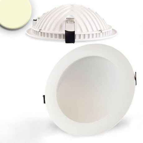 Indirektes Einbau LED-Panel 1030lm Ø 17,3cm in warm weiß, vielseitige Anwendung für stimmungsvolle Beleuchtung.
