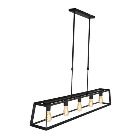 Industrial hanging lamp Buckley black