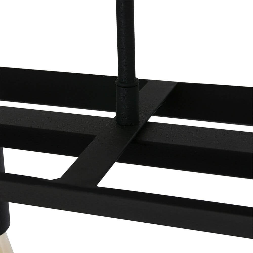 Industrie-Hängeleuchte Buckley Schwarz