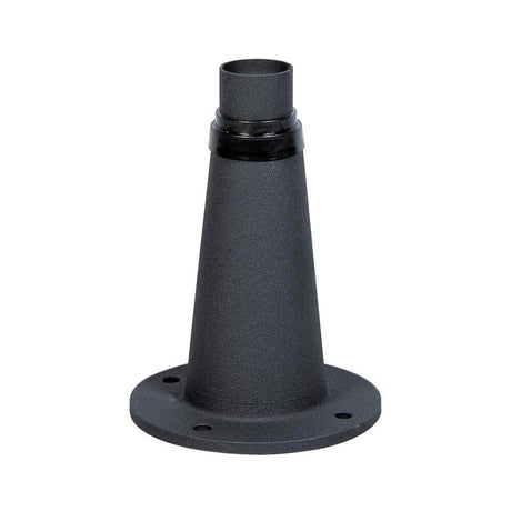 Junior base for lights Black - elegant black lamp base, ideal for modern lighting.