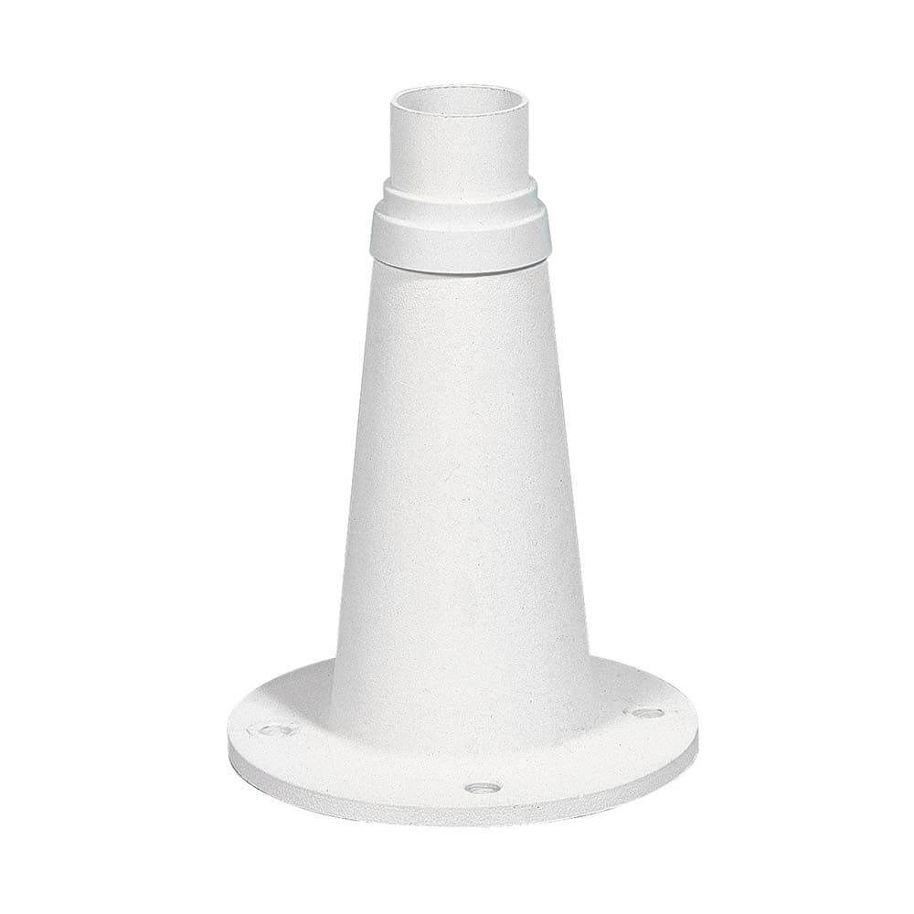 Junior Sockel für Leuchten Weiß - weißer Leuchten Sockel aus robustem Material, ideal für verschiedene Leuchten.