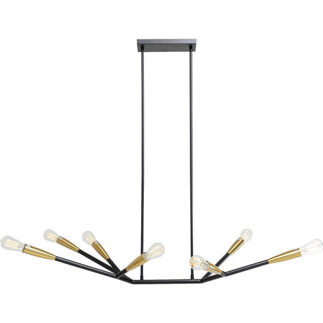 Hängeleuchte Monte Carlo Sette B mit modernem Design und mehreren Lichtquellen, ideal für stilvolle Innenräume.