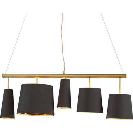 Hængende lampe parecchi 100 cm antracit