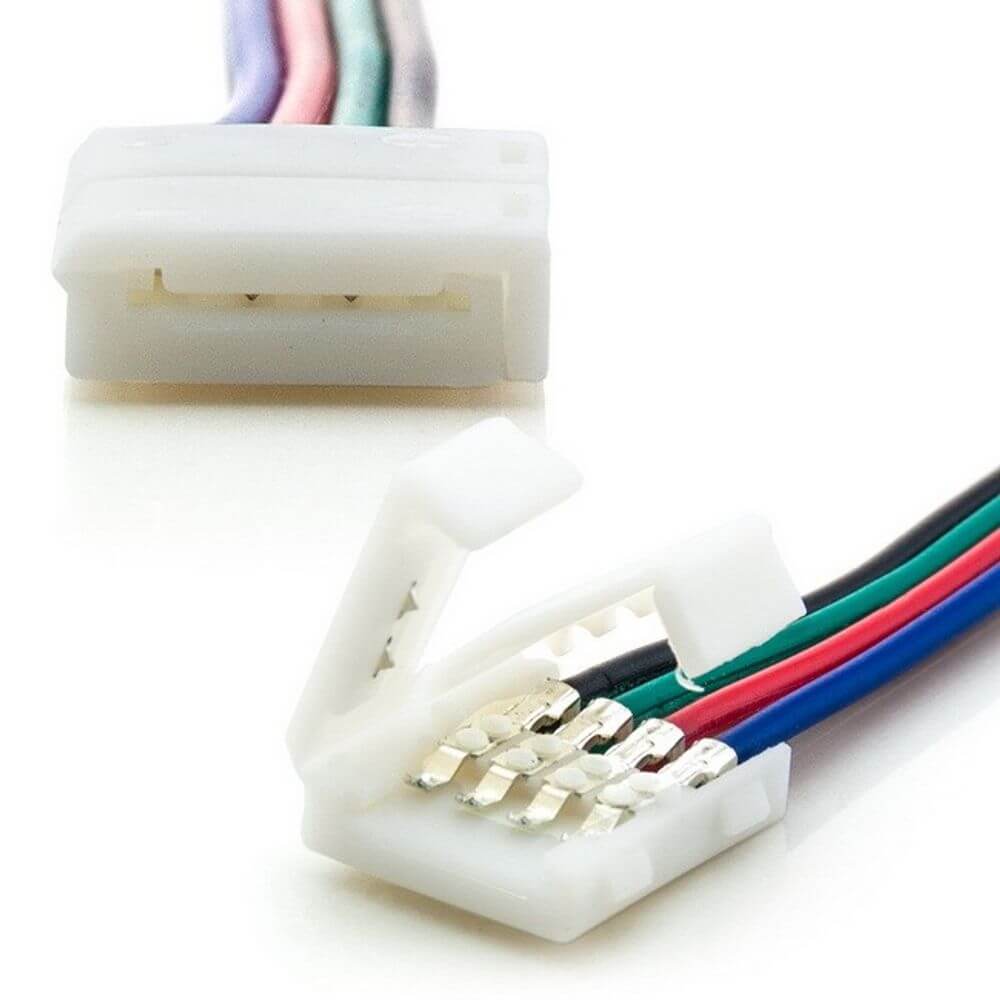Kabelverbinder 4pol 10mm RGB LED-Strip