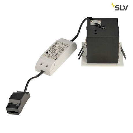 Kadux LED Single DL Set White 38° 3000K incl. driver with mains connection and driver.