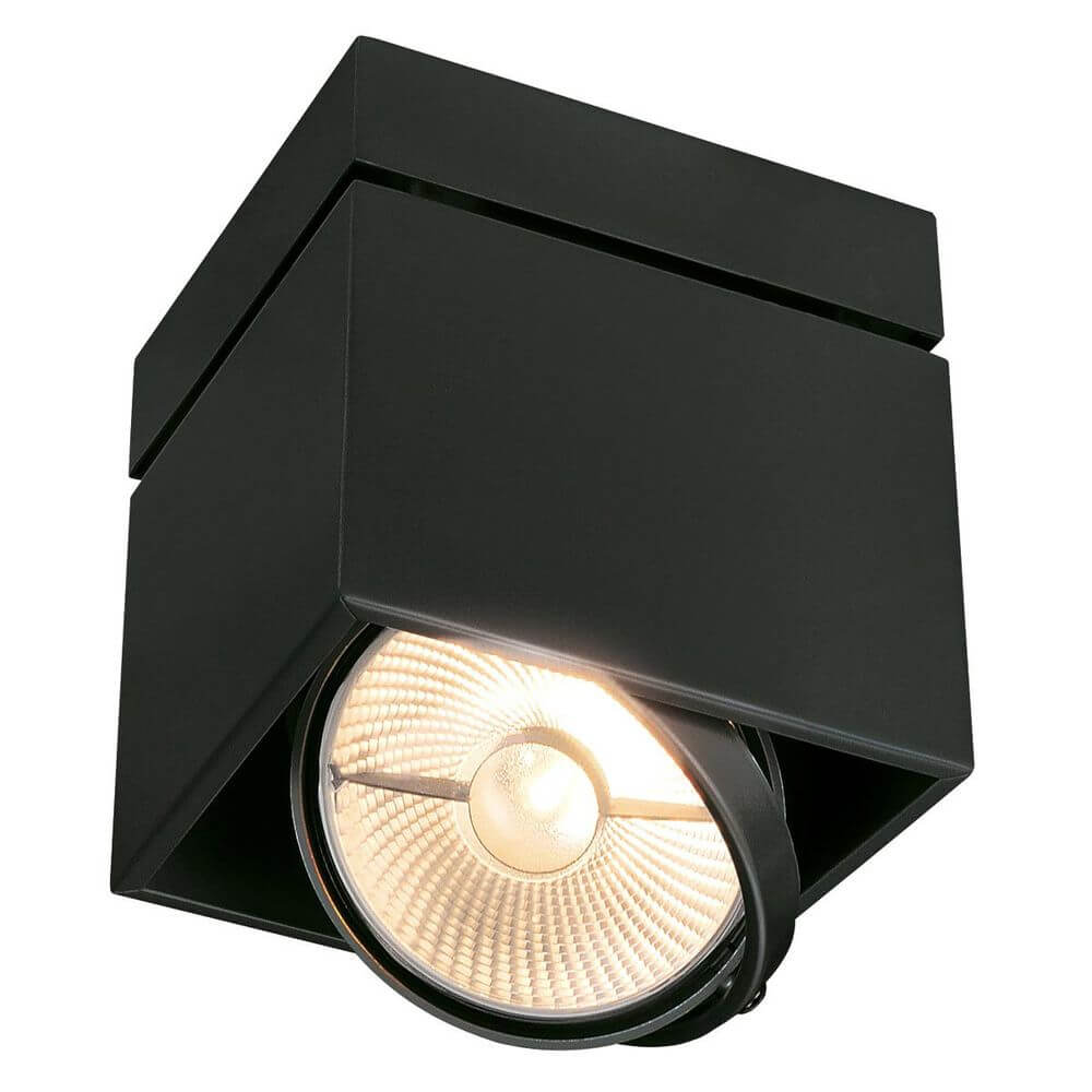 Kardamod Surface Square ES111 Single Deckenleuchte Eckig Schwarz