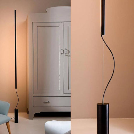 Karman Cupido LED Hänge-Stehleuchte Dimmbar über App im modernen Wohnambiente