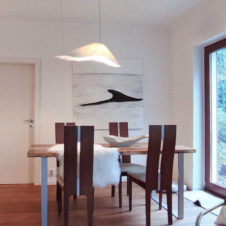 Karman Moby Dick pendellampe med frynser, liten