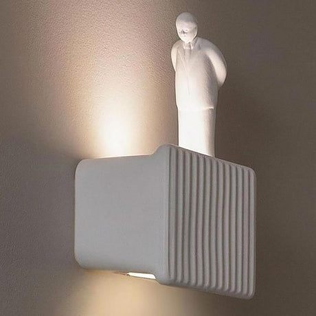 Karman Umarell Zubehör Mann stehend, Leuchtenzubehör für die Karman Lampe Umarell an der Wand
