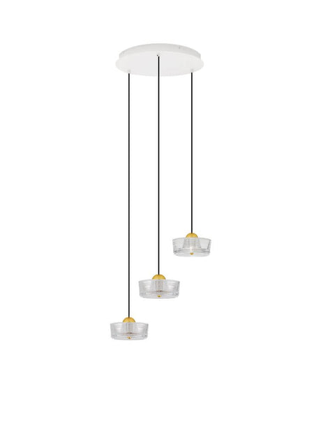 Keros Lampa Lampa LED 3000K złota 3000K