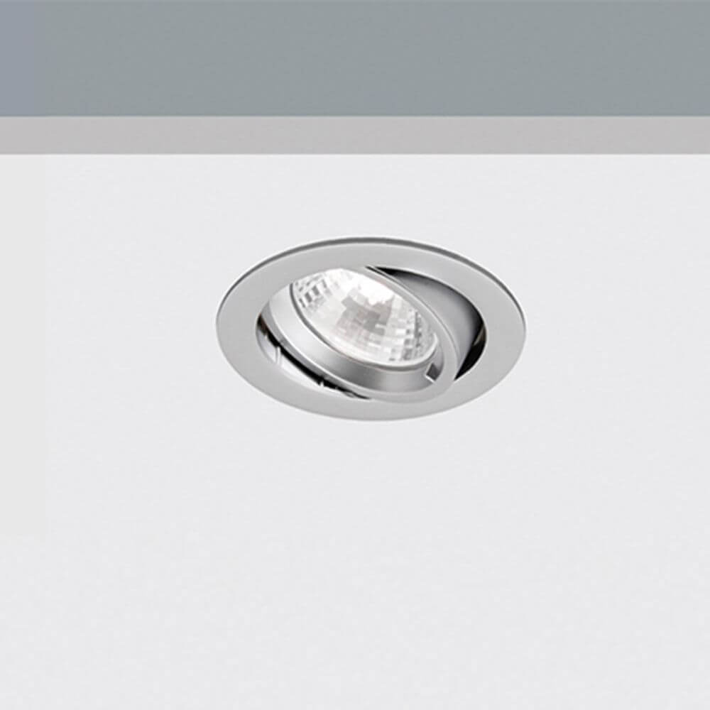 K-Motus HCL RGBW Einbauspot in schwenkbarem Design für individuelle Beleuchtung.