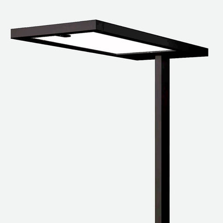 K-Virtus II Büro Stehleuchte in Schwarz mit RGBW HCL NeoLink Technologie, modernes Design für stilvolle Beleuchtung.