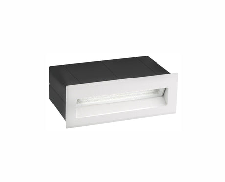 Krypton LED Außenwandeinbauleuchte 13,5 cm Lichtauslass Hor. Slot IP54 (1)