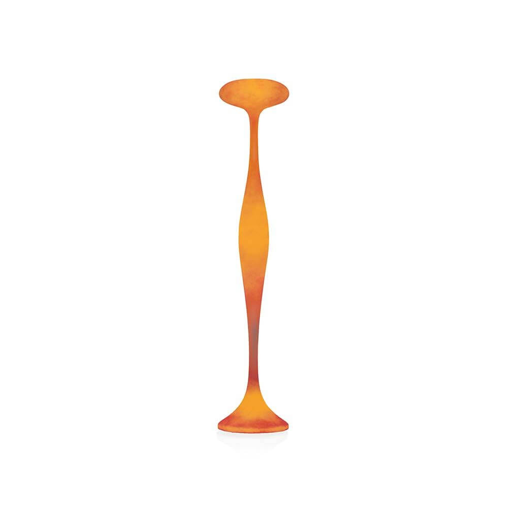 Kundalini Fiberglas Stehlampe Eta 200cm Dimmbar in eleganter Form mit außergewöhnlicher Leuchtwirkung.