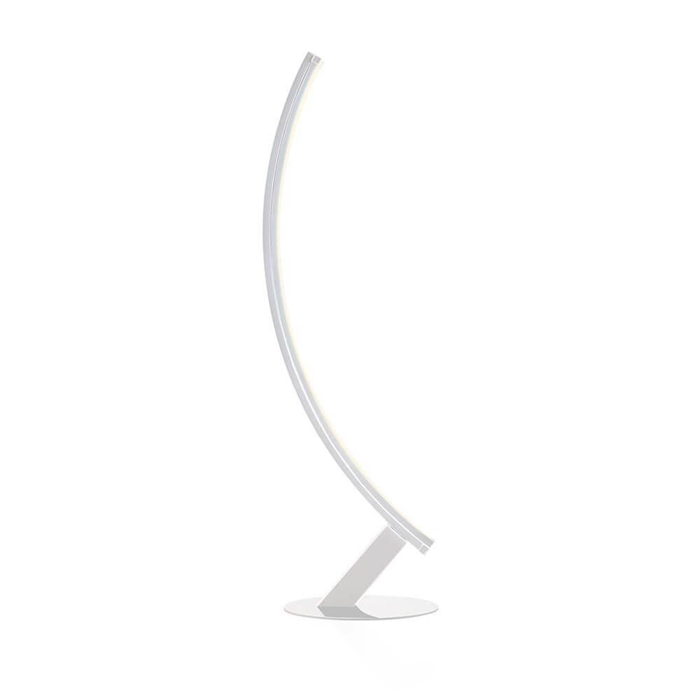 Kundalini LED Bogen-Stehlampe Kyudo Dimmbar in elegantem Design, inspiriert von japanischer Bogenkunst.