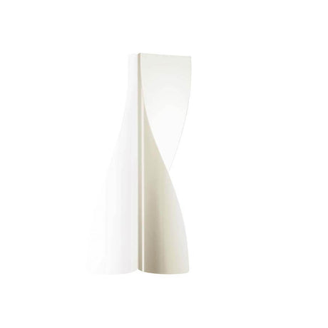Kundalini LED-vegglampe Evita 38 cm dimbar med spiralformet design og grafisk stil.