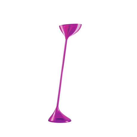 Kundalini Plexiglas Stehleuchte Floob 185cm in leuchtendem Pink, modernes Design von Karim Rashid.