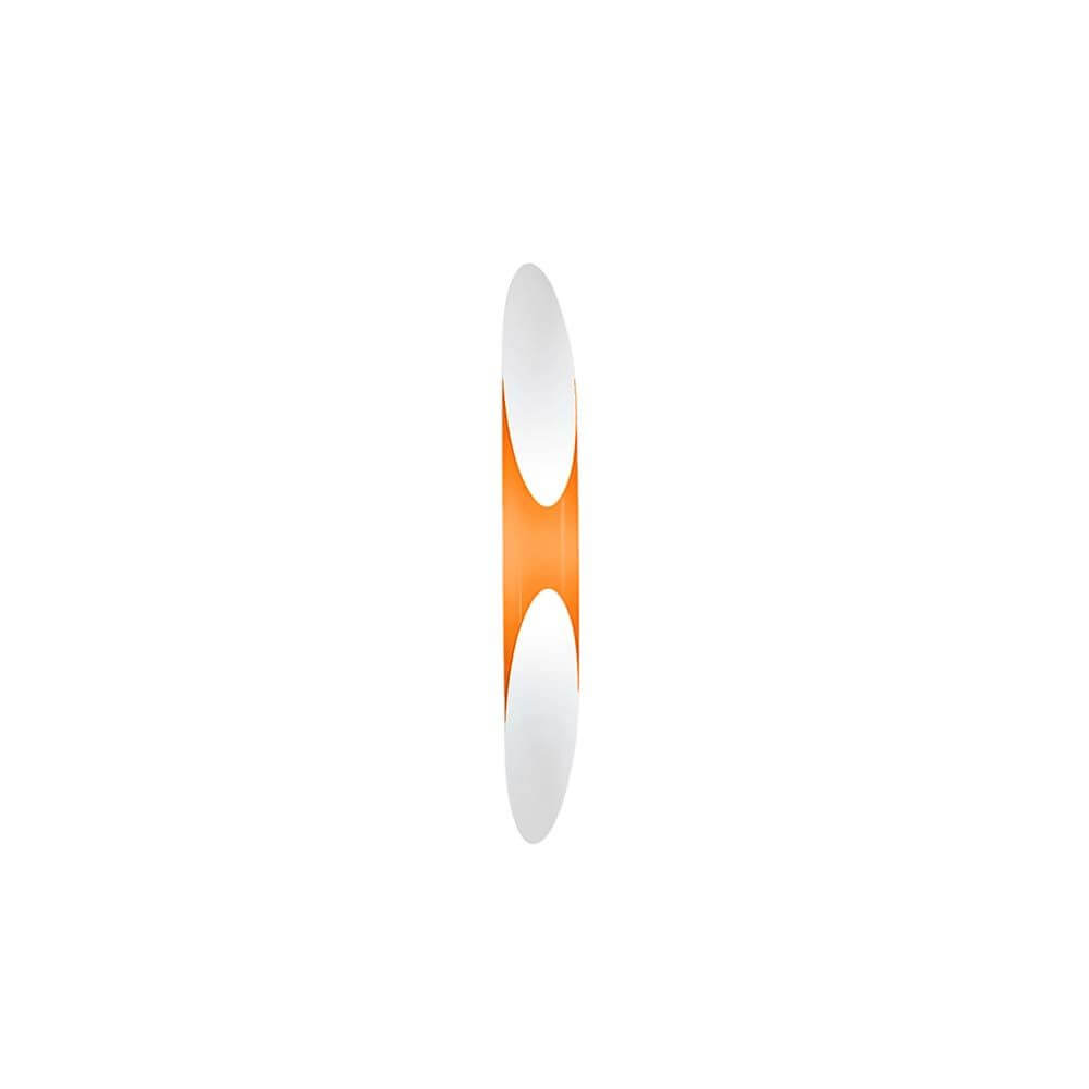 Kundalini Wandlampe Shakti Up & Down 80cm mit eleganter Form und farbigem Diffusor, der das Licht schön streut.