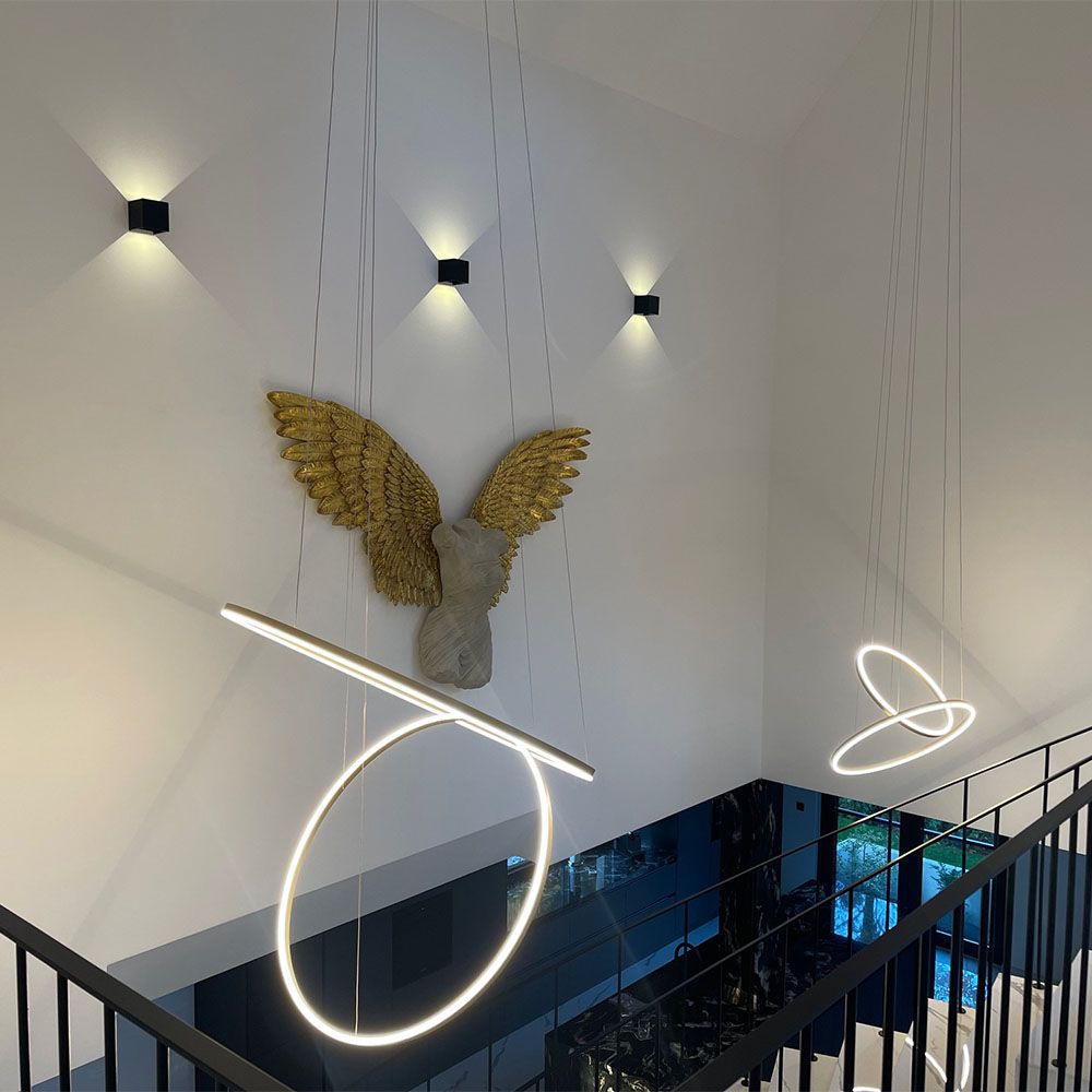 s.luce LED ring pendel 2-lys centric