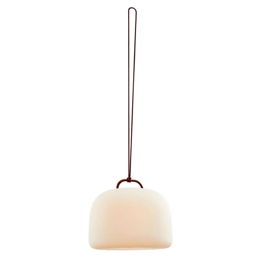 LED Akkuleuchte Kettle To-Go 36 IP65 in modernem, schlichten Design, ideal für Innen- und Außenanwendungen.