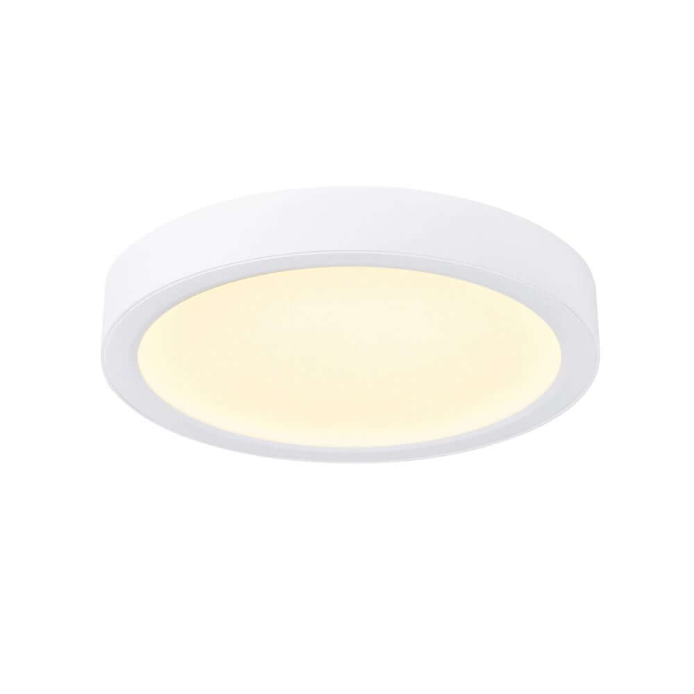 LED Aufbaustrahler Sóller 17 -44 in rundem, minimalistischem Design für Badezimmer und Feuchträume.