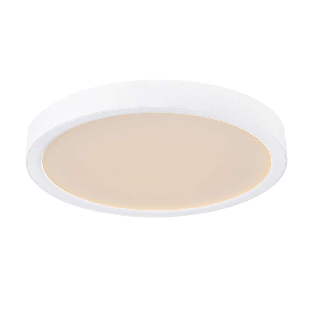 LED Aufbaustrahler Sóller 22 -44 in modernem, rundem Design mit sanfter Lichtemission.