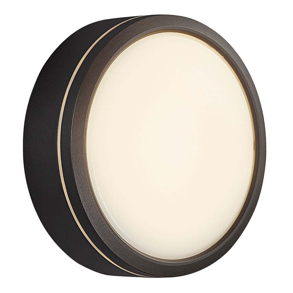 LED Wand- & Deckenlampe Ava Smart IP54 in runder Form mit integrierter LED-Lichtquelle und moderner Optik.