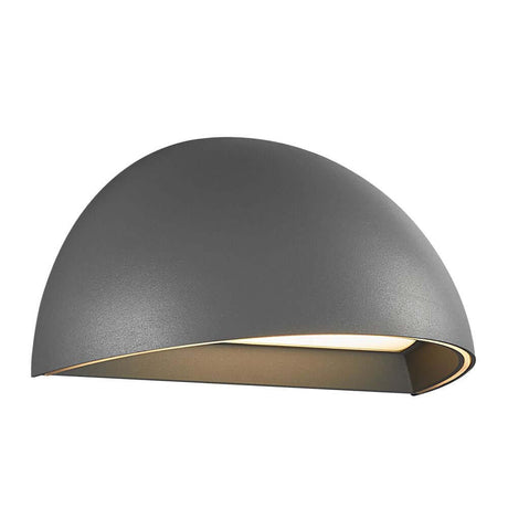 LED Außenwandlampe Arcus Smart IP54 in modernem Design mit gleichmäßiger Lichtquelle.