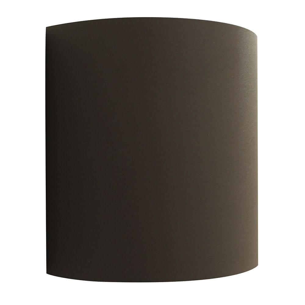 LED Außenwandlampe Dodd IP54 Anthrazit in kompakter Form, geeignet für Außenbereiche.