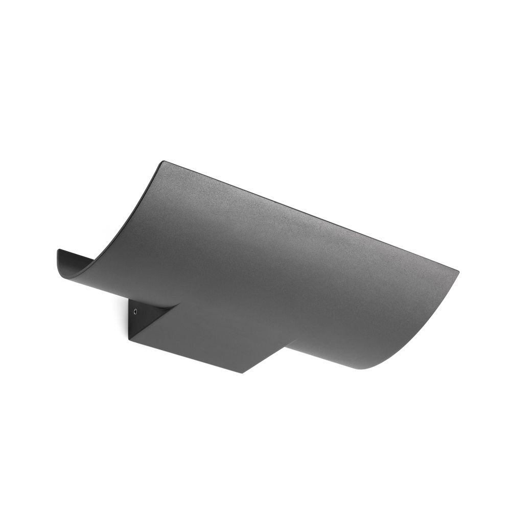 LED Außenwandlampe KALA 3000K IP54 Dunkelgrau mit modernem Design für indirektes Licht.